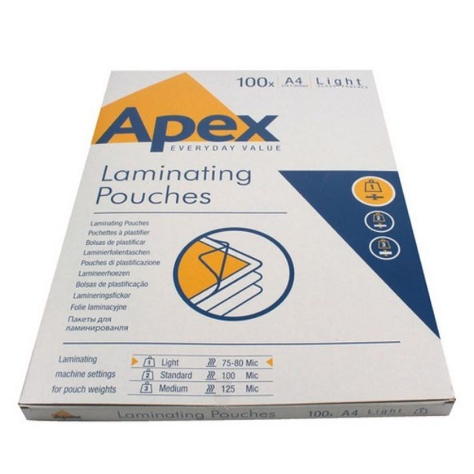 Folia do laminowania Fellowes Light A4/80mic